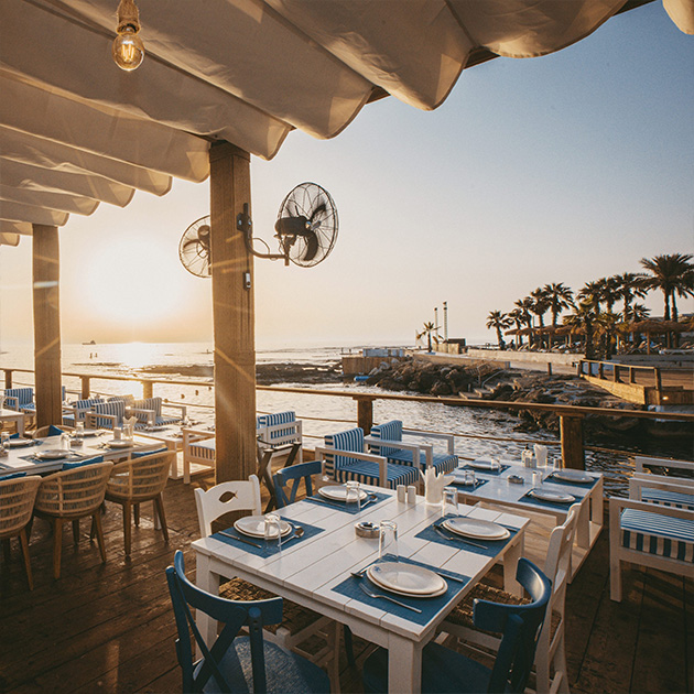 Ibn AlNahr Fish Restaurant in Batroun Aqualand Hotel Lebanon
