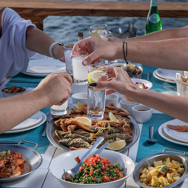 Ibn AlNahr Fish Restaurant in Batroun Aqualand Hotel Lebanon